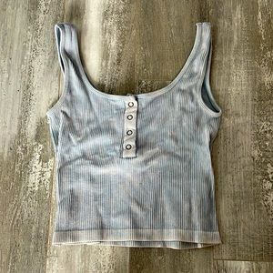 Blue tank top
